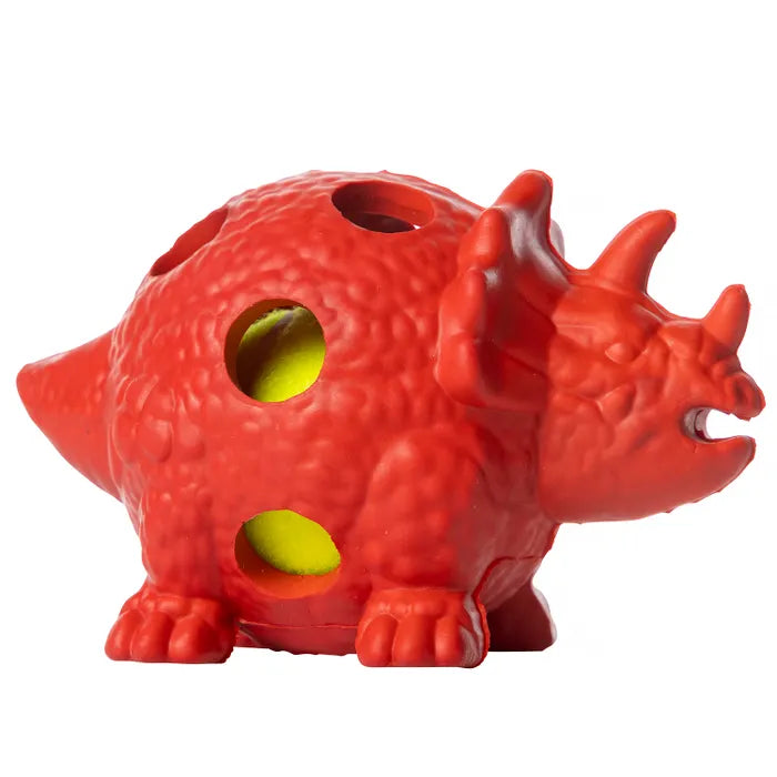 House of Paws Roarsome Triceratops Rubber Toy