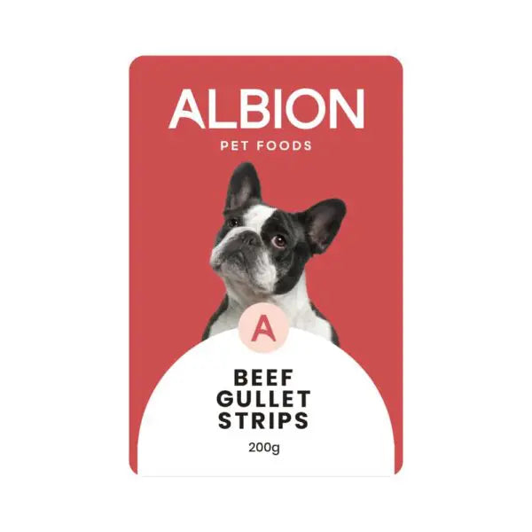 Albion Beef Gullet Strips 100g