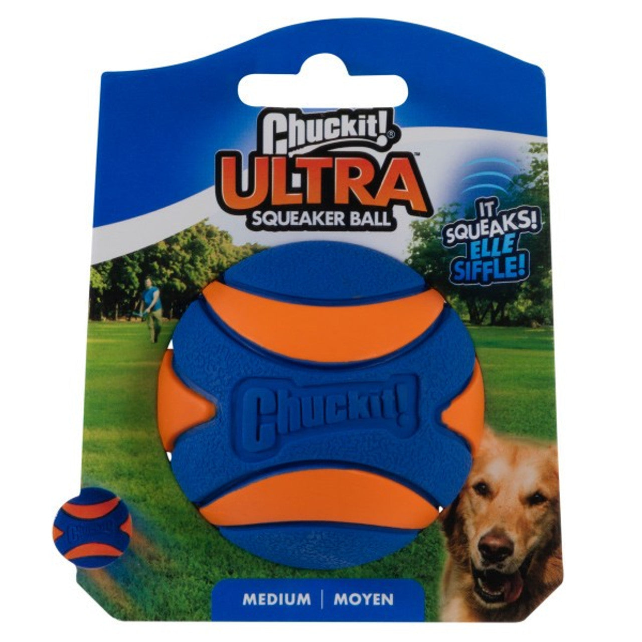 Chuckit Ultra Squeaker Ball Single