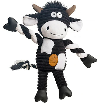 House of Paws Jumbo Cord Toy Cow