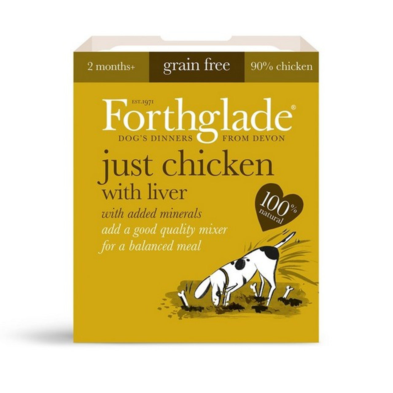 Forthglade Just Chicken with Liver 395g