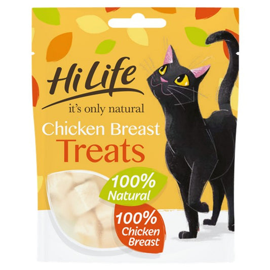 HiLife It's Only Natural Chicken Breast Cat Treats 10g