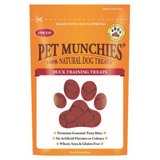 Pet Munchies Training Treats Duck 50g