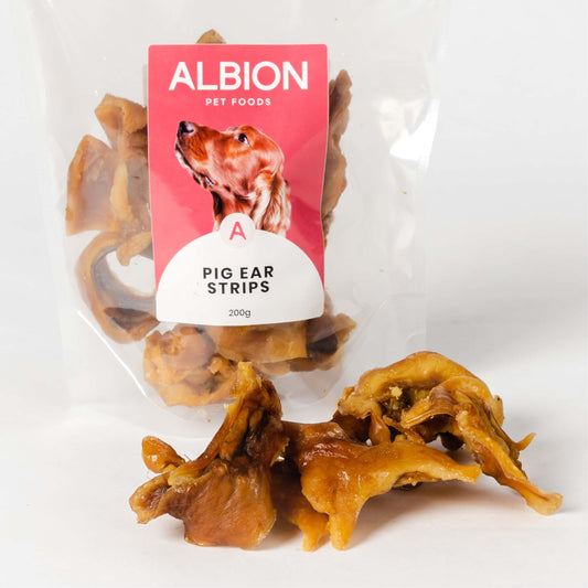 Albion Pig Ear Strips 200g