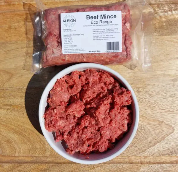 Albion Eco Boneless Beef Mince 454g