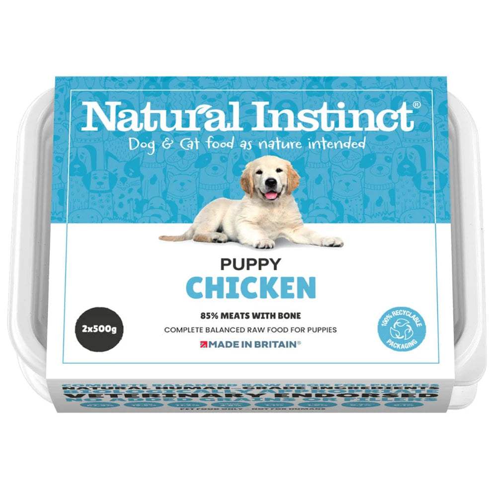 Natural Instinct Puppy, Chicken 2 x 500g