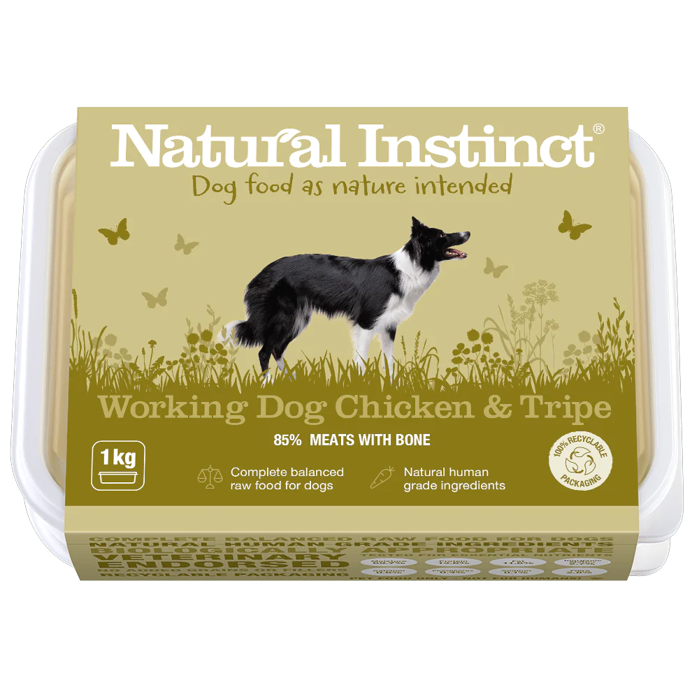 Natural Instinct Chicken And Tripe Working Dog